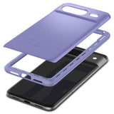 Противоударен Калъф за Google Pixel 8, Spigen Thin Fit Case, Лилав (7)