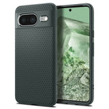 Противоударен Калъф за Google Pixel 8, Spigen Liquid Air Case, Зелен