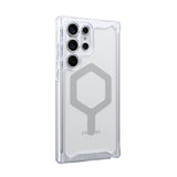 Magsafe Противоударен Калъф за Samsung S23 Ultra, UAG Plyo Case, Прозрачен (4)
