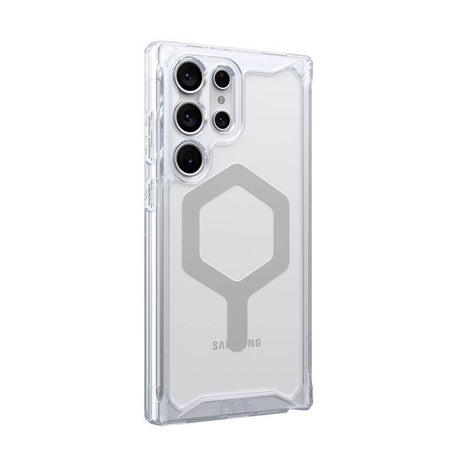 Magsafe Противоударен Калъф за Samsung S23 Ultra, UAG Plyo Case, Прозрачен (4)