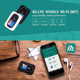 Преносим Рутер за Мобилен Интернет (Бисквита), GKK Wi-Fi 4G, Черен (5)