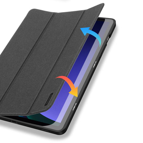 Калъф с Pen Поставка за Samsung Tab A11 Plus/ A9 Plus 11", Dux Ducis Toby Case, Черен (3)