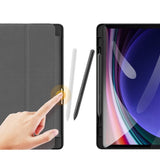 Калъф с Pen Поставка за Samsung Tab A11 Plus/ A9 Plus 11", Dux Ducis Toby Case, Черен (6)