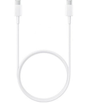 Оригинален USB-C към USB-C Кабел Samsung 1.8m 3A EP-DW767JWE, Бял (Bulk)