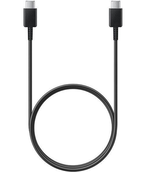 Оригинален USB-C към USB-C Кабел Samsung 1.8m 3A EP-DW767JBE, Черен (Bulk)