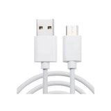 Оригинален micro-USB Кабел за Xiaomi 1m, Бял (Bulk)