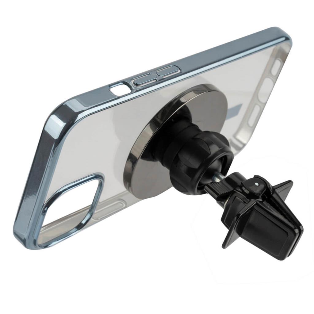Magsafe Стойка за Кола, 4Smarts Car Holder UltiMag Clamp, Черен (4)
