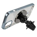 Magsafe Стойка за Кола, 4Smarts Car Holder UltiMag Clamp, Черен (4)