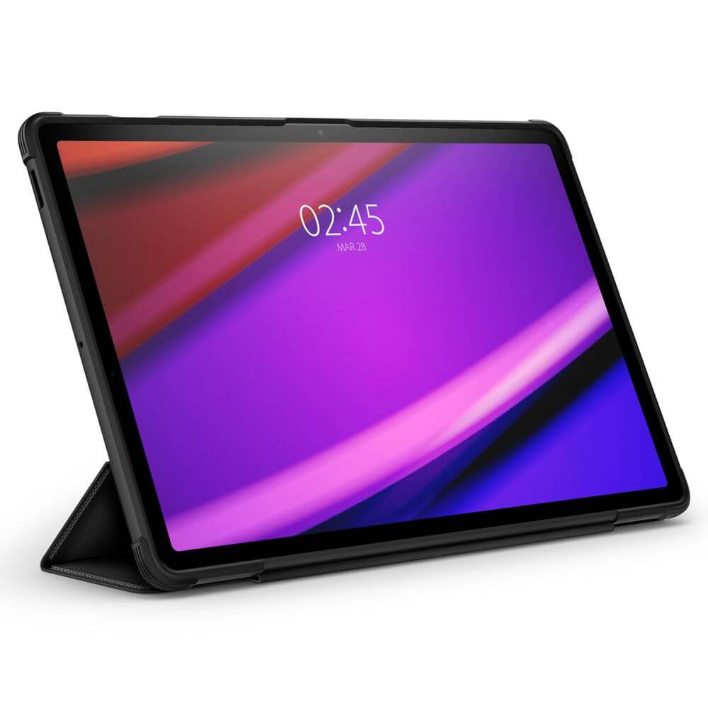 Противоударен Калъф за Samsung Tab S9 FE Plus, Spigen Rugged Armor Pro Case, Черен (7)