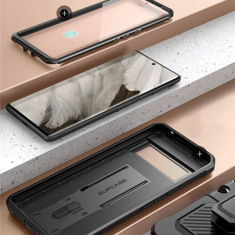Противоударен Калъф за Google Pixel 8 Pro, Supcase Unicorn Beetle Pro, Черен (3)