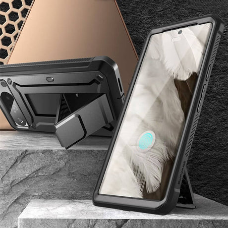 Противоударен Калъф за Google Pixel 8 Pro, Supcase Unicorn Beetle Pro, Черен (5)