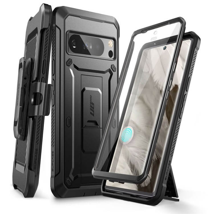 Противоударен Калъф за Google Pixel 8 Pro, Supcase Unicorn Beetle Pro, Черен