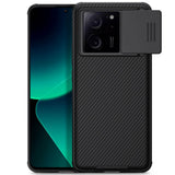 Калъф с Плъзгач за Камера за Xiaomi 13T/ Pro, Nillkin CamShield Case, Черен
