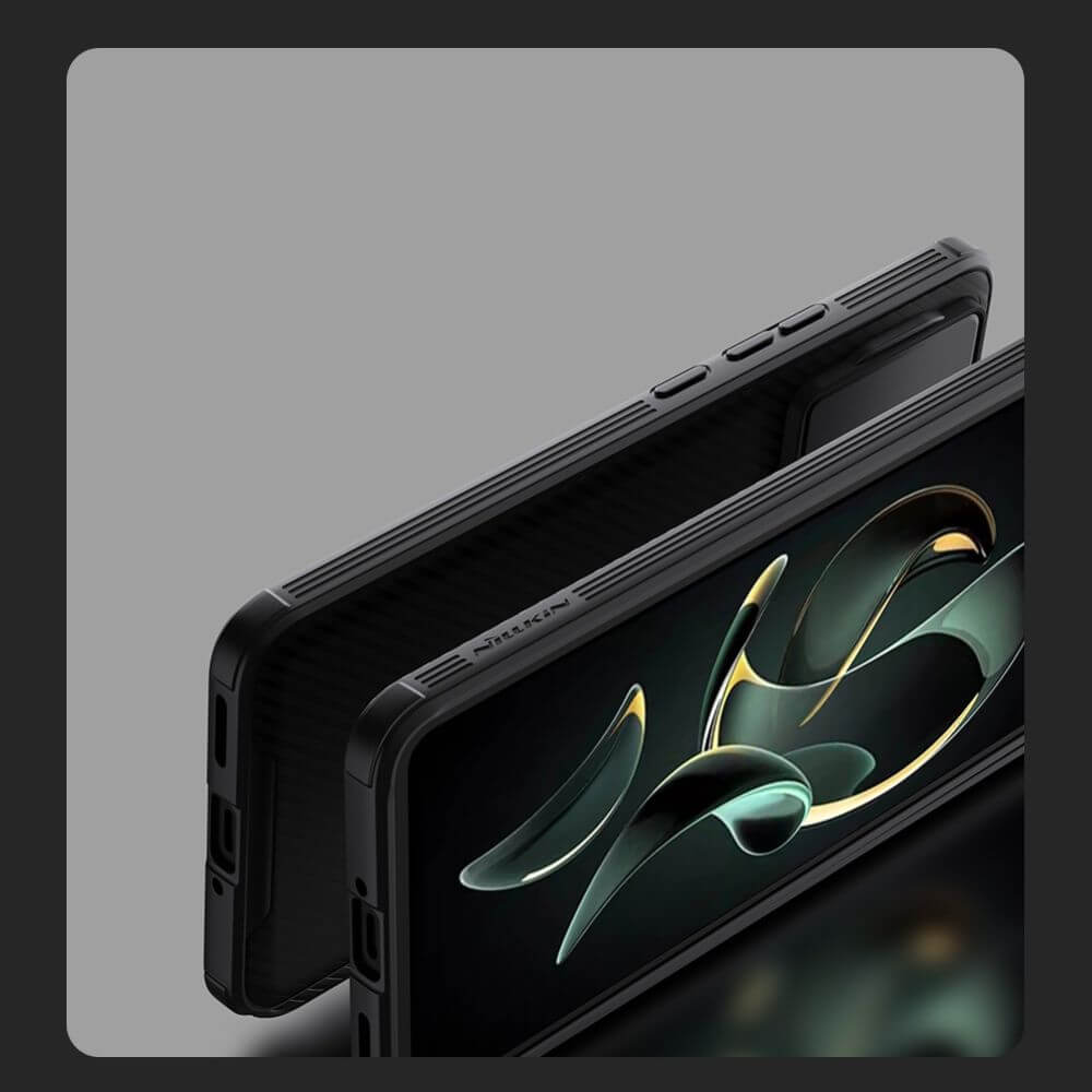 Калъф с Плъзгач за Камера за Xiaomi 13T/ Pro, Nillkin CamShield Case, Черен (2)