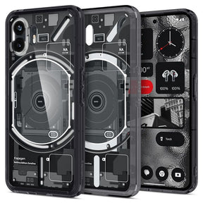 Хибриден Калъф за Nothing Phone 2, Spigen Zero One Ultra Hybrid Case, Черен