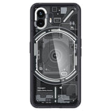 Хибриден Калъф за Nothing Phone 2, Spigen Zero One Ultra Hybrid Case, Черен (3)