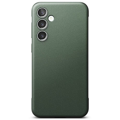 Противоударен Силиконов Калъф за Samsung S23 FE, Ringke Onyx Case, Зелен (3)