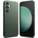Противоударен Силиконов Калъф за Samsung S23 FE, Ringke Onyx Case, Зелен (2)