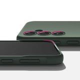Противоударен Силиконов Калъф за Samsung S23 FE, Ringke Onyx Case, Зелен (7)