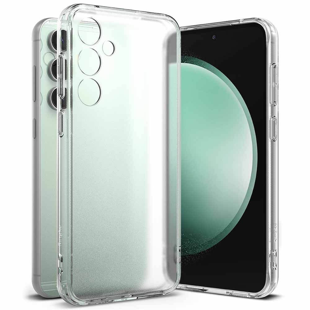 Противоударен Хибриден Калъф за Samsung S23 FE, Ringke Fusion Matte Case, Прозрачен