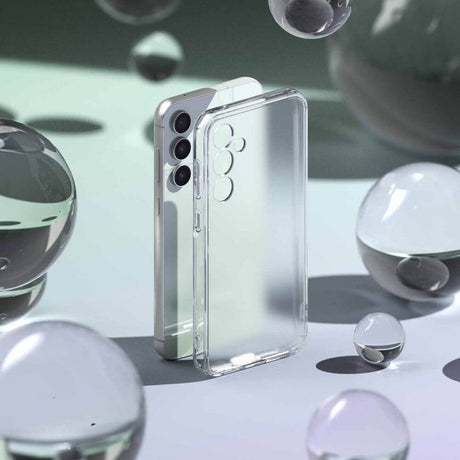 Противоударен Хибриден Калъф за Samsung S23 FE, Ringke Fusion Matte Case, Прозрачен (10)