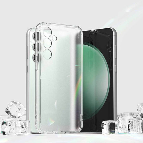 Противоударен Хибриден Калъф за Samsung S23 FE, Ringke Fusion Matte Case, Прозрачен (4)