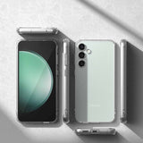 Противоударен Хибриден Калъф за Samsung S23 FE, Ringke Fusion Matte Case, Прозрачен (6)