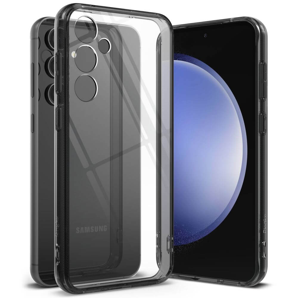 Противоударен Калъф за Samsung S23 FE, Ringke Fusion Case, Черен