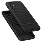 Противоударен Калъф за Samsung S23 FE, Spigen Caseology Parallax, Черен (5)