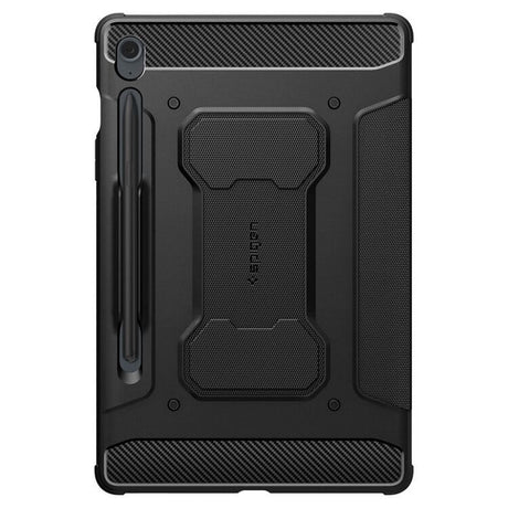 Противоударен Калъф за Samsung Tab S10 Lite/ S9 FE, Spigen Rugged Armor Pro Case, Черен (2)