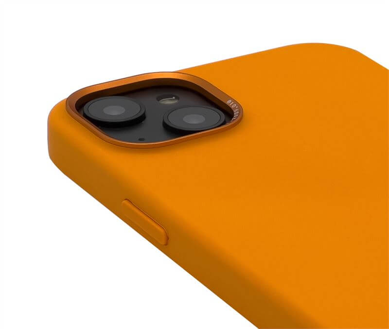 Magsafe Калъф за iPhone 14, Decoded Silicone Case, Жълт (5)