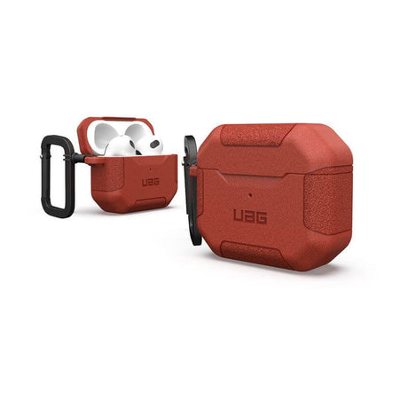Противоударен Калъф за Apple AirPods 3, UAG Scout Case, Оранжев (3)
