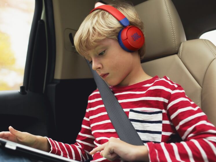 Детски Безжични Слушалки, JBL JR310BT Bluetooth, Червен (6)