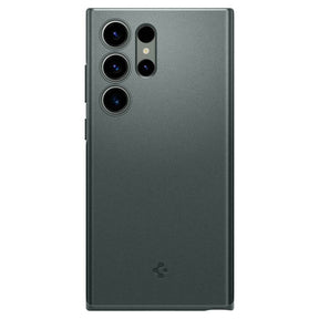 Противоударен Калъф за Samsung S24 Ultra, Spigen Thin Fit Case, Зелен