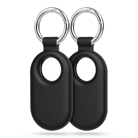 Калъф за Samsung SmartTag 2, Tech-Protect Icon Soft Case 2 броя, Черен