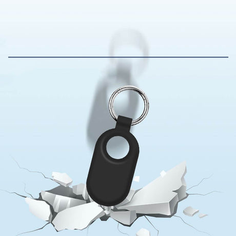Калъф за Samsung SmartTag 2, Tech-Protect Icon Soft Case 2 броя, Черен (3)