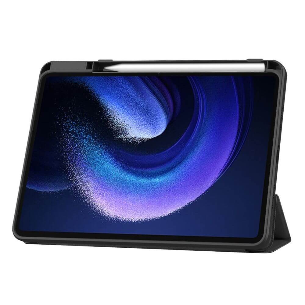 Защитен Калъф за Xiaomi Pad 6/ 6 Pro, Tech-Protect Trifold Slim Case, Черен (2)