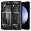 Хибриден Калъф за Samsung S23 FE, Spigen Zero One Ultra Hybrid Case, Черен