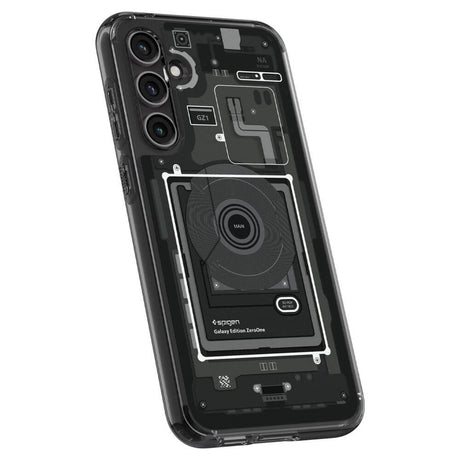 Хибриден Калъф за Samsung S23 FE, Spigen Zero One Ultra Hybrid Case, Черен (5)
