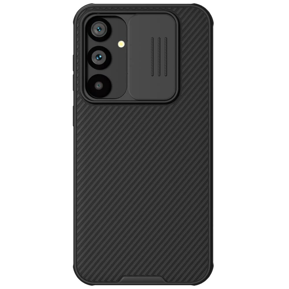 Калъф с Плъзгач за Камера за Samsung S23 FE, Nillkin CamShield Case, Черен (2)