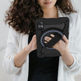 Калъф с Дръжка за Xiaomi Redmi Pad SE 11, Tech-Protect Solid360 Case, Черен (5)