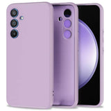 Силиконов Калъф за Samsung S23 FE, Tech-Protect Icon Soft Case, Лилав