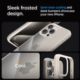 Противоударен Калъф за iPhone 15 Pro, Spigen Ultra Hybrid Case, Титаниев (3)