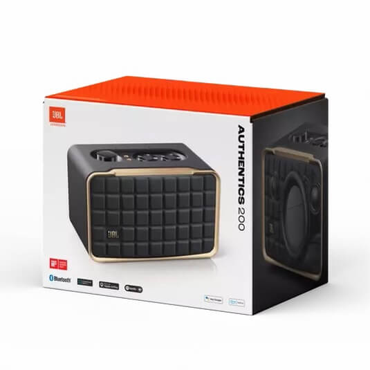 Безжична Колона, JBL Authentics 200 Bluetooth - Wi-Fi - Ethernet, Черен (10)