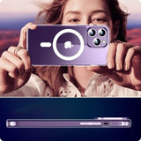 Magsafe Калъф за Samsung S23 FE, Tech-Protect Hybrid FlexAir Clear Case, Прозрачен (2)