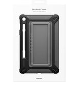 Оригинален Калъф за Samsung Tab S9 FE, Outdoor Case EF-RX510CBEGWW, Черен (9)