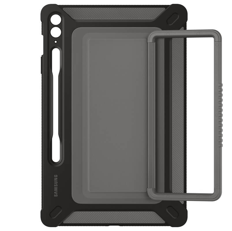 Оригинален Калъф за Samsung Tab S9 FE Plus, Outdoor Case EF-RX610CBEGWW, Черен (5)