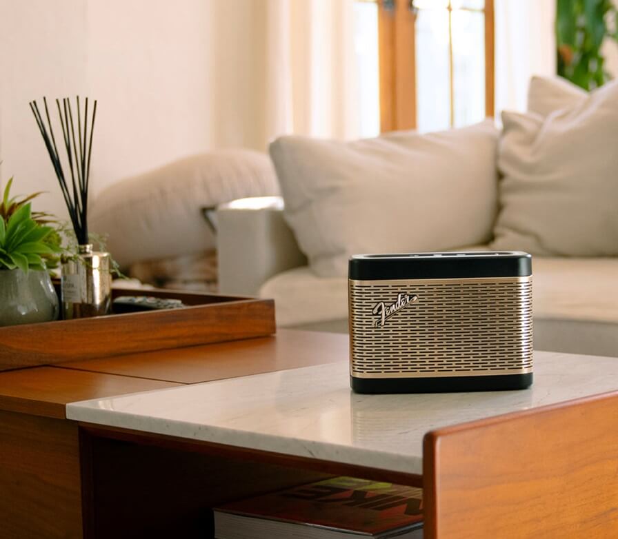 Безжична Колона, Fender Newport 2 Bluetooth Speaker, Черен-Златист (5)