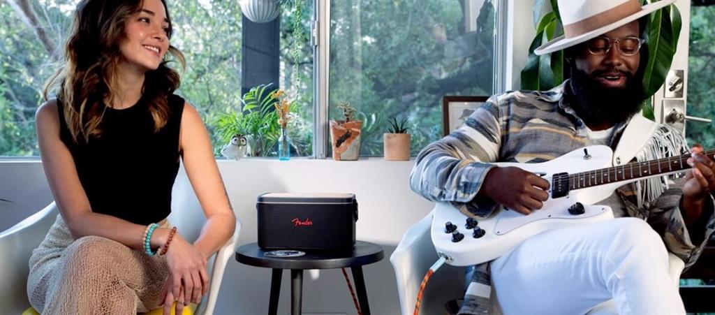 Безжична Колона, Fender Riff Bluetooth Speaker, Черен (5)