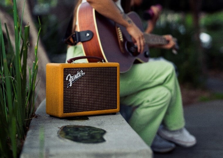 Безжична Колона, Fender Indio 2 Bluetooth Speaker, Жълт (7)